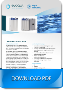 Laboratory water purification systems Evoqua