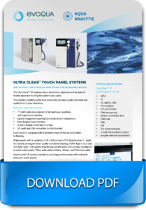 ultrapure water production system